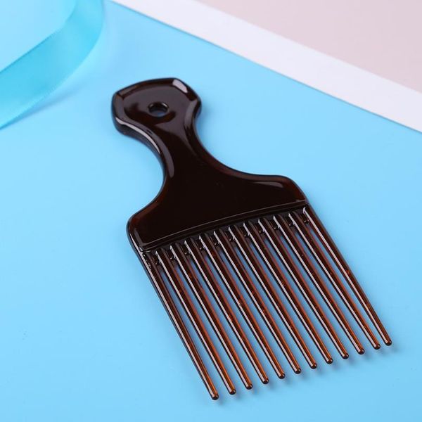 

curly hair comb pro hairdressing fork comb anti-static head massage hairbrush massage comb hair styli sqcexv, Silver