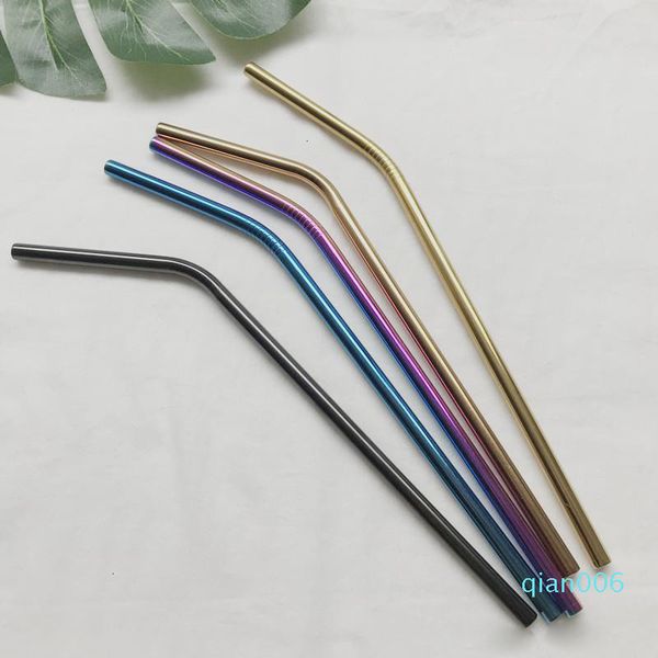 

8.5 cup oz selling 20 inches reusable straws, food grade colored stainless steel straws