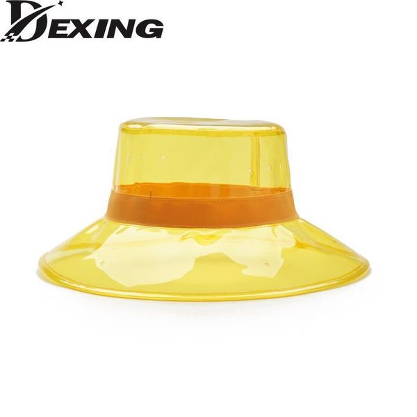 

wide brim hats summer anti-ultraviolet fashion sun hat korean version of pvc fisherman casual wild simple for women, Blue;gray