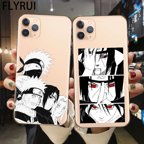

3silicone soft shell with animation naruto, sasuke, kakashi, profsional for vip 11, 12, 7, xs, max, x, xr, se20, 8, 6pluscf1