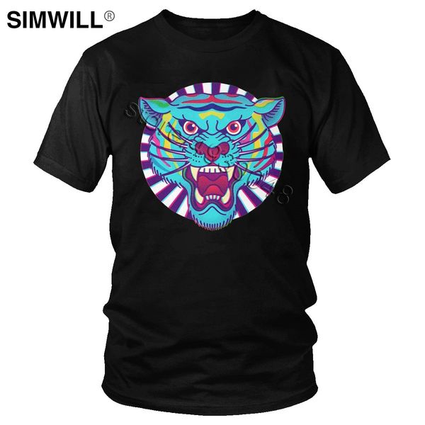 

unique furious tiger for leisure tee o neck short sleeves wild animal fashion brand apparel gift sport hooded sweatshirt hoodie men t shirt