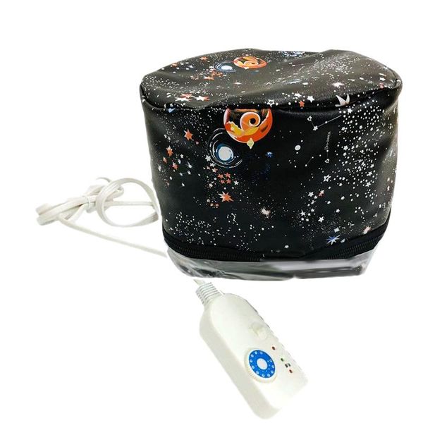 

электрический паровой колпак 3 шестерни регулируемая температура нагрева уход за волосами инструмент spa красота hat тепловое nutrition лече