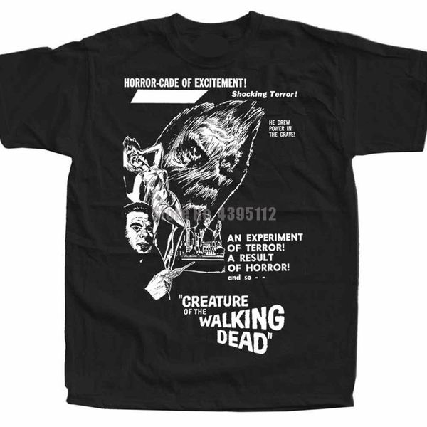 

creature of the walking dead movie poster homme t shirts hip hop clothing tshirt designer t shirt o neck sport hooded sweatshirt hoodie