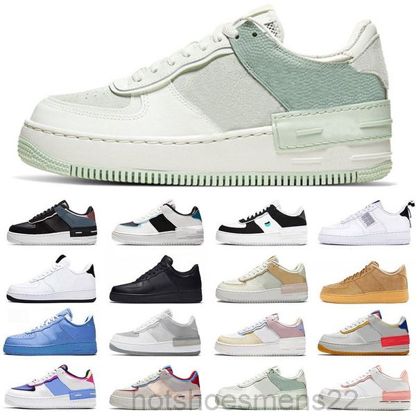 

2021 new low mca university blue 1 shadow one casual shoes mens trainers utility white black designers shoes shadow sports sneakers adg9