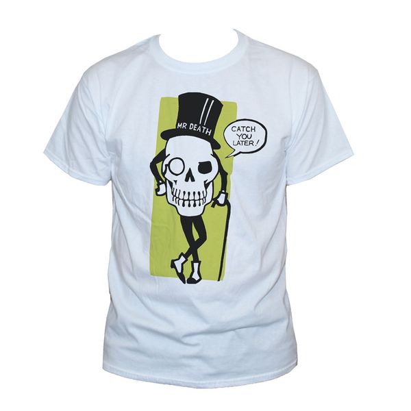 

mr death skull t shirt goth funny quote party graphic printed retro tee gym tee tshirt sport hooded sweatshirt hoodie
