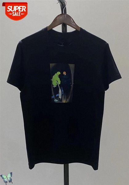 

travis scott t-shirt jackboys printed men women casual t shirt #i53e, White;black