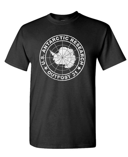 

outpost 31 antarctica research horror mens t shirt fashion letter tee brand 2017 new t shirt man sport hooded sweatshirt hoodie