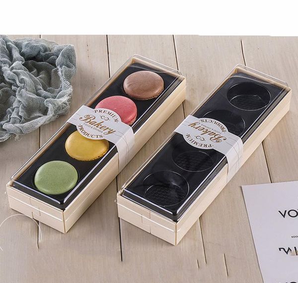 

beautiful macaron packing box wedding party dessert 4 pack cake storage biscuit wooden box cake decoration baking bbyjkv bdesports