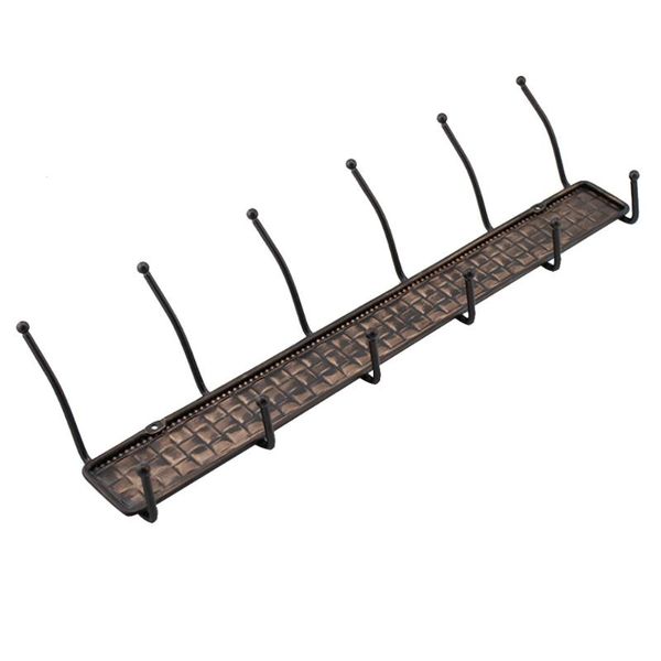 

1pc copper door back hooks hanger clothes hat coat bag hanging wall hook traceless double row for bathroom