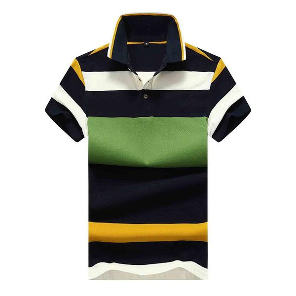 

men's t-shirts good quality summer mens short sleeve polos shirts casual cotton t shirt fashion striped slim my165, White;black