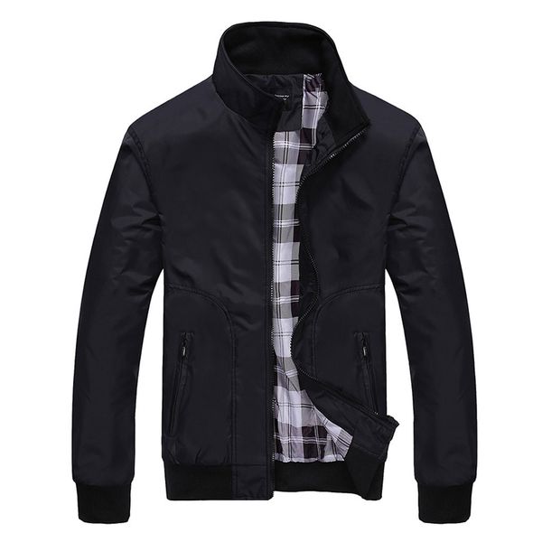 

autumn winter military jacket men fashion gray black brand slothing men's bomber jackets jaqueta masculina veste, Black;brown