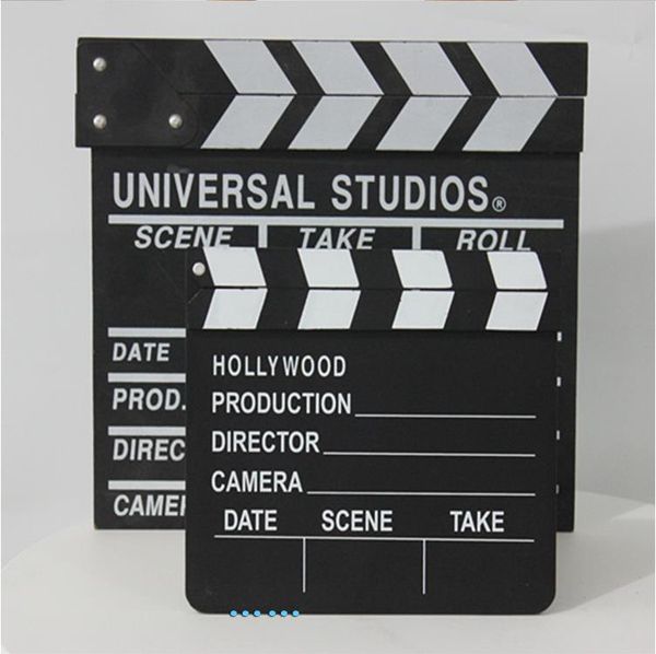 

director sets up props, film equipment, film boards