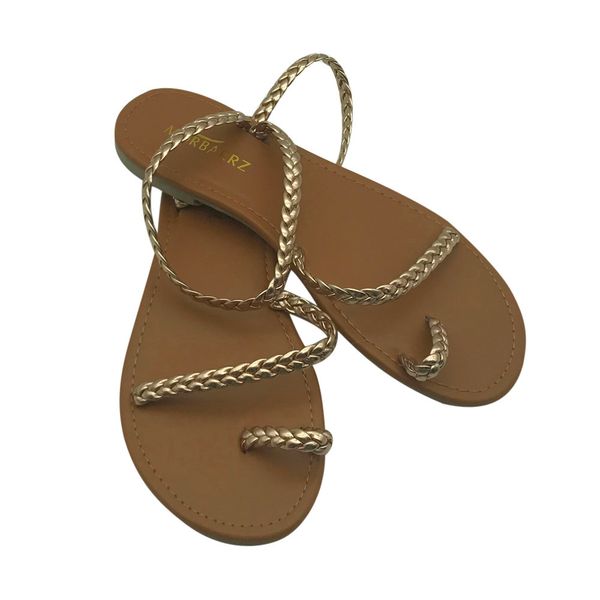 

summer fashion leather women sandals strappy gladiator slippers woman flats flip flops shoes summer beach sandals size 0928, Black
