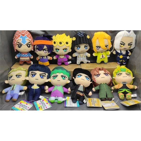 

japan jojos bizarre adventure golden wind buccellati abbacchio fugo yoshikage kira rohan kishibe josuke higashikata plush q1219