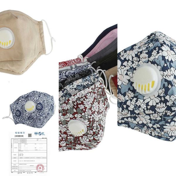 

reusable face dhl mask masks pm2.5 anti-dust washable valve protective cotton face masks cn68f 55iv