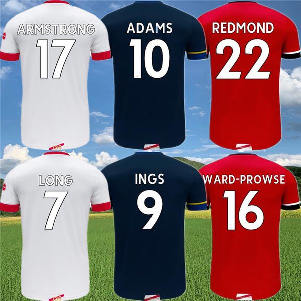 

2020 2021 saints ings soccer jersey ward-prowse hojbjerg armstrong home away football shirt 20 21 long adams soccer shirt redmond jersey, Black;yellow