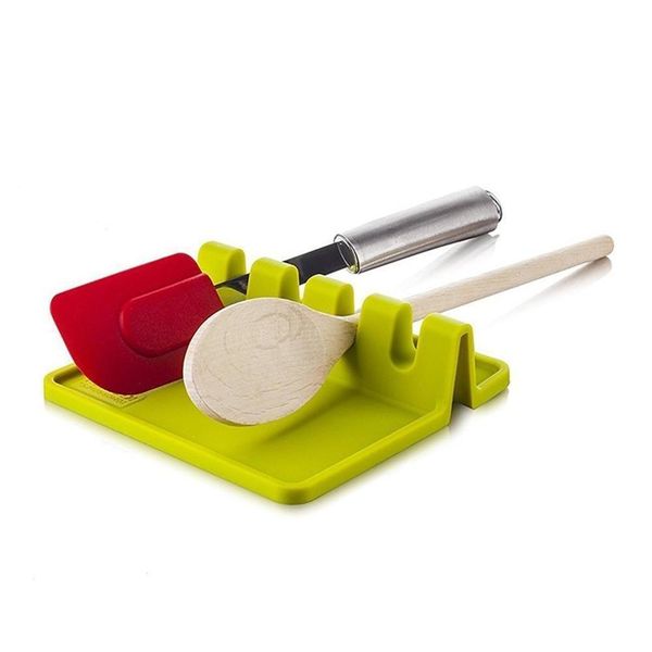 

kitchen accessories cooking tools heat resistant sile spoon rest ladle utensil holder organizer rack storage jllymw loveshop01