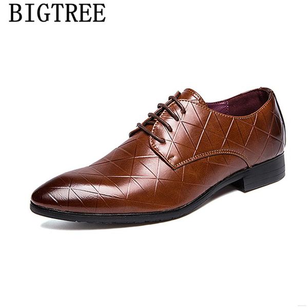 

italian men dress shoes leather designer black shoes men classic brown dress luxury oxford for formal black 2020