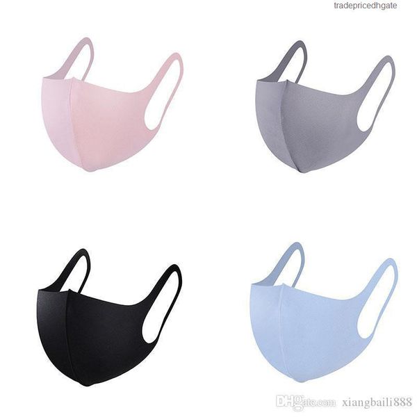 

mouth 3d cover sponge pm2.5 anti dust face mask dustproof anti-bacterial washable reusable ice silk masks