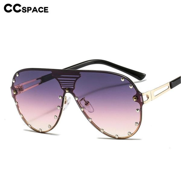 

46562 pilot luxury goggle sunglasses rivet men women fashion shades uv400 vintage glasses, White;black