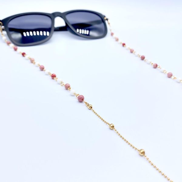 

2021 chic rice beads mask chain holder neck chain straps sunglasses glasses accessories 2021 chic h bbykbo