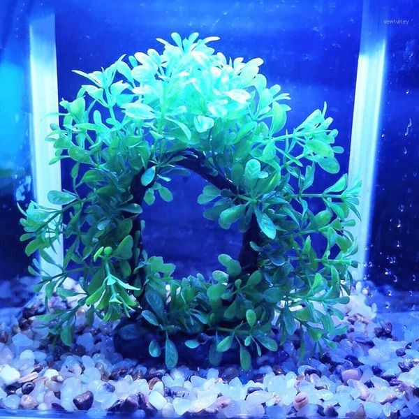 

decorations pvc aquarium decorative simulation water grass flower fish tank landscape protection materials decor 20211