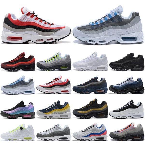 

2021 og x 20th anniversary men running sports shoes kpu cushion black sole grey blue mens fashion trainers sneakers