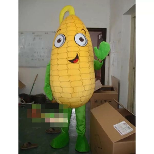 

2022 corn apparel mascot costume halloween christmas cartoon character outfits suit advertising leaflets clothings carnival adults outfit, Red;yellow