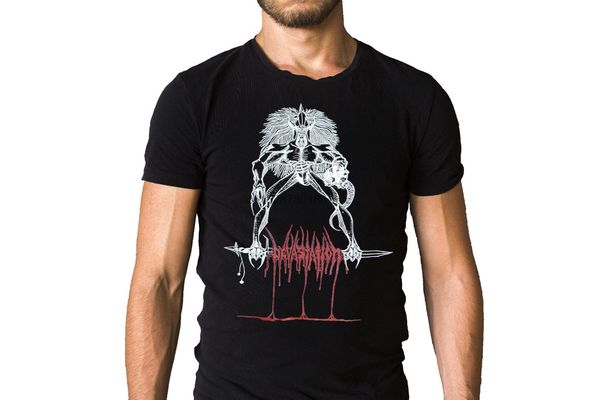 

devastation a creation of ripping death logo t shirt sport hooded sweatshirt hoodie