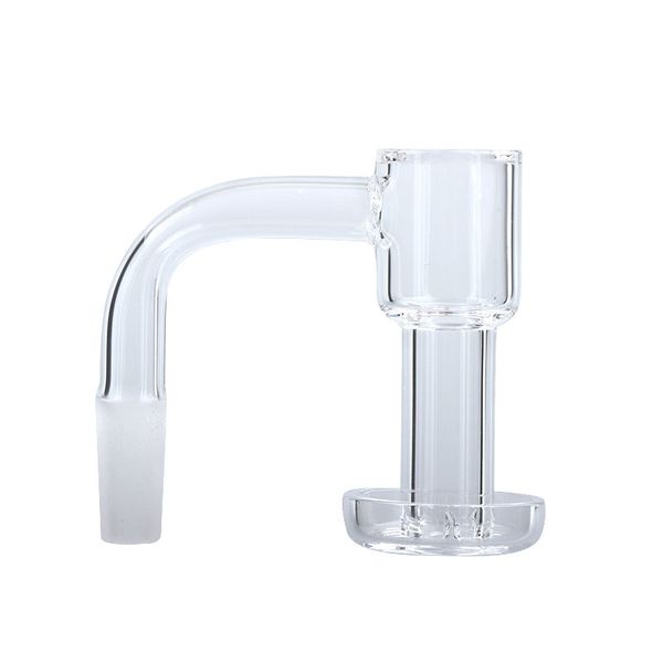 Banger al quarzo Terp Slurper DHL gratuito con bordo smussato fumo 10 14 18 MM Chiodi al quarzo maschio femmina per tubi dell'acqua Beaker Bong