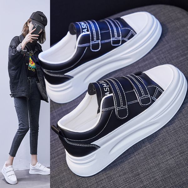 

2021 spring new fashion womens sports shoes flat comfortable non-slip casual shoes small white shoes size 36-40