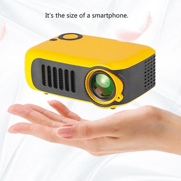 

a2000 household mini led projector entertainment support 720p hd projector mini portable beamer home cinema theater