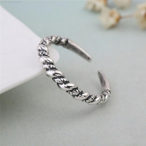 

screw silver wholesale antique simplified color style jewelry helix wire ring for men women ing