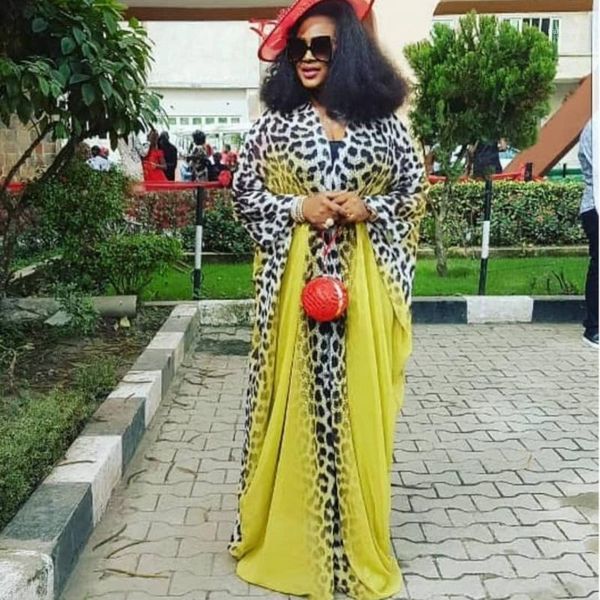 

african dresses for women dashiki snake pink african clothes bazin broder riche slim ruffle sleeve robe evening long dress1, Red