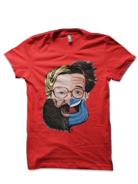 

4 faces of robin williams тенниска спорта с капюшоном hoodie