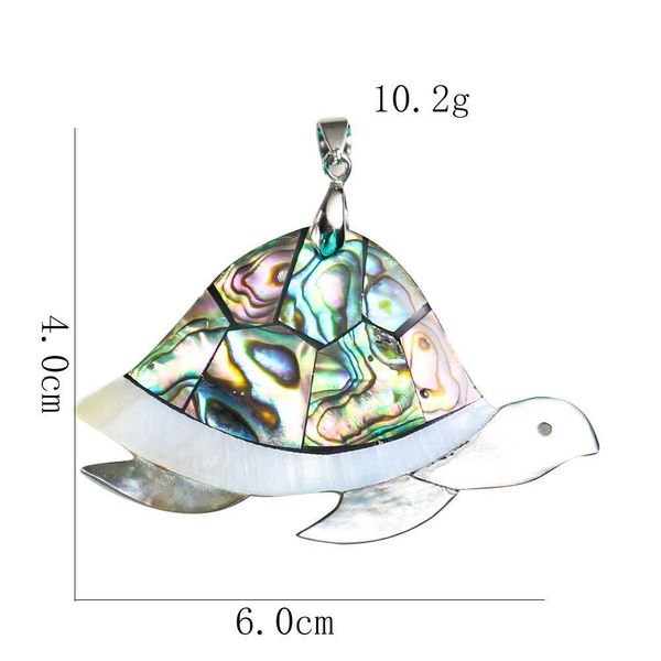 

tortoise animal necklace natural abalone shell pendants charms mother of pearl shell pendants for jewelry findings making gifts h jllubi