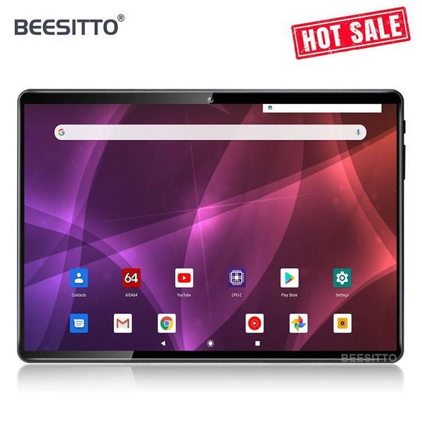 

2020 super tempered 2.5d screen 10 inch tablet pc android 9.0 os quad core 32gb rom wifi gps android tablets 10..1 with gifts1