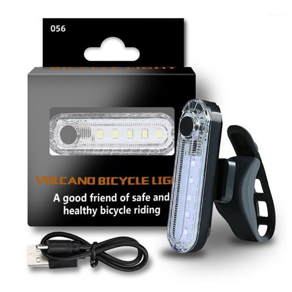 

bike lights chargeable bicycle taillight riding rear light led mountain cycling tail-lamp1