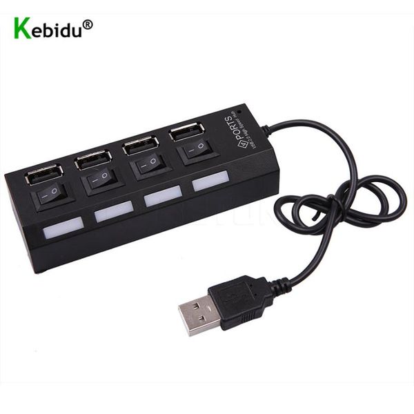 

hub 2.0 multi usb splitter 4 port expander multiple usb 3 hab with power adapter usb2.0 hub with switch for pc