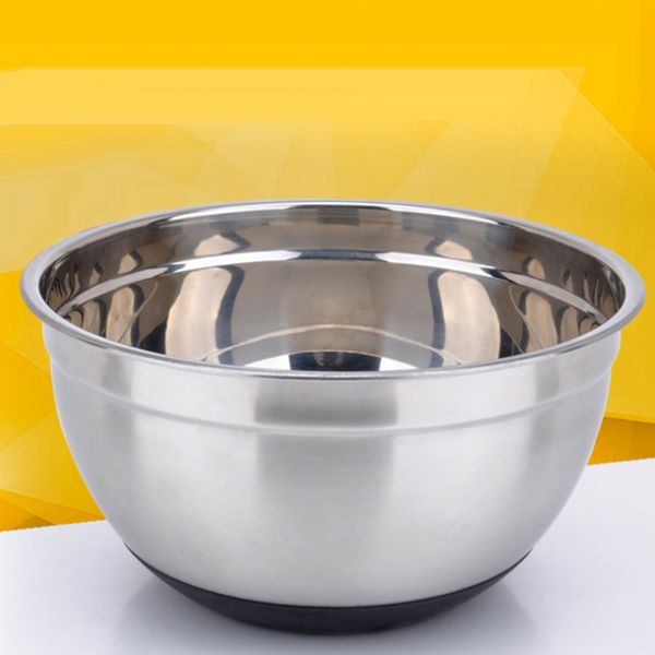 

mixing bowls stainless steel egg whisk mix serving storage salad bowl 21.5cm