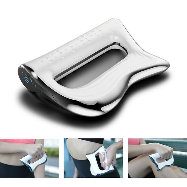 

myofascial hyperblade massager electric physiotherapy microcurrent nmes fascia wrap film impact muscle deep relax massage stick