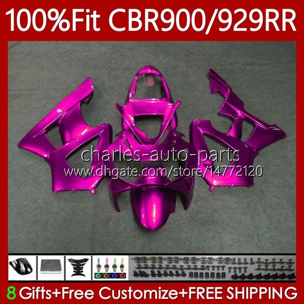 OEM TRABALIFICAÇÃO PARA HONDA CBR900 CBR929 RR 900CC 929CC 2000 2001 68NO.139 CBR 900 929 Brilho RE RR CC CBR929RR 00-01 CBR900RR CBR 929RR 900RR 00 01 Kit de Feira de Injeção