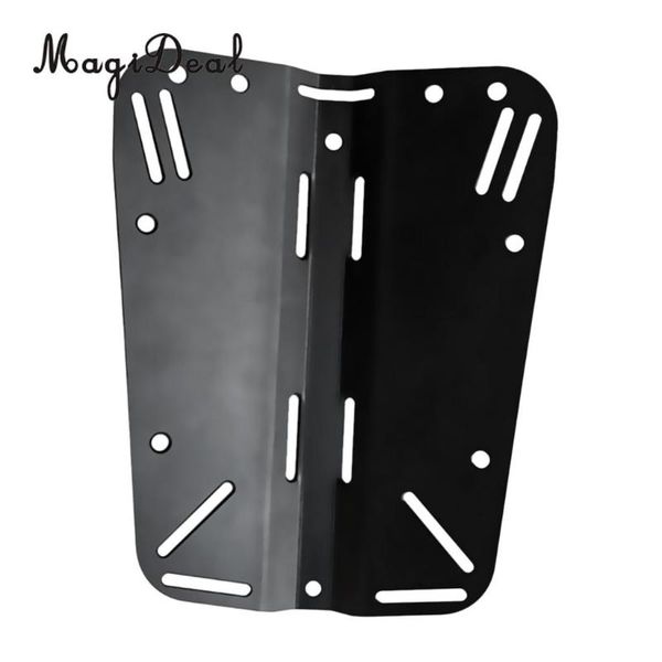 

magideal durable aluminum scuba diving back plate backplate technical dive gear equipment accessories 13 x 10 inch