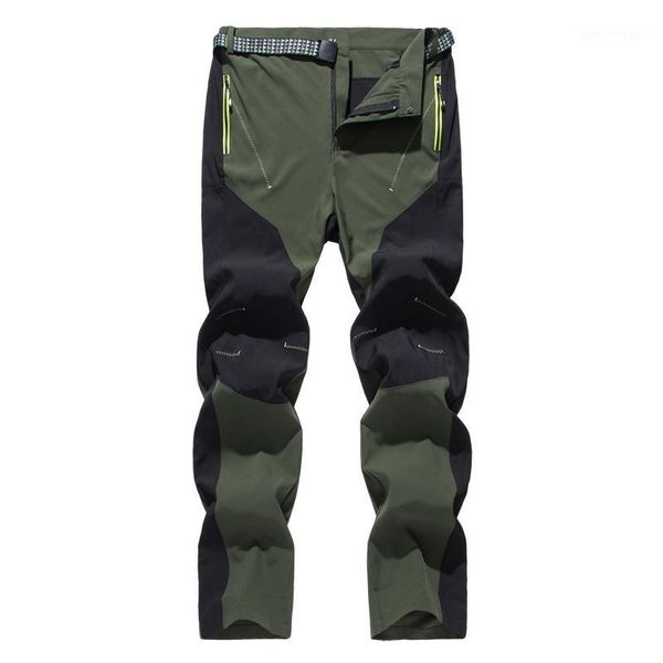 

men's pants outdoor men trekking hiking quick dry stretch waterproof camping cycling tactical trousers sports work plus size 5xl1, Black