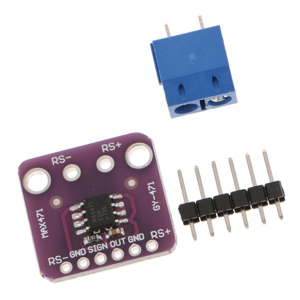 

max471 current sensor module consume current detection module dc 0-3a 3-25v
