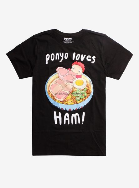 

studio ghibli ponyo loves ham t-shirt sport hooded sweatshirt hoodie