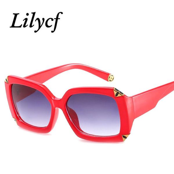 

2020 large frame anti-uv sunglasses fashion retro glasses women's brand designer sunglasses uv400, White;black