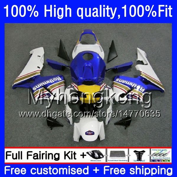 Einspritzung OEM für HONDA CBR Rothmans Blau 600RR 600F5 600CC CBR600 RR F5 03 04 49HM.23 CBR600RR 03 04 CBR600F5 CBR 600 RR 2003 2004 Verkleidungen