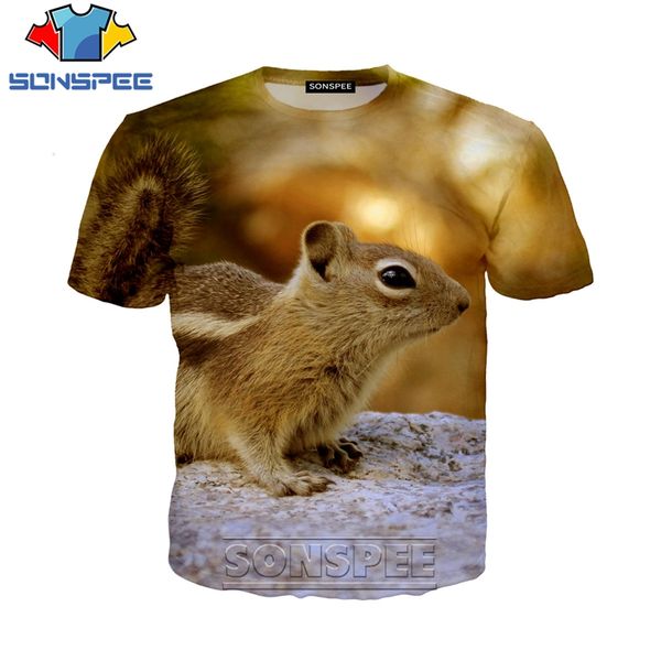 

squirrel new cute chipmunk 3d print shirts graphic kawaii graphic men clothing
