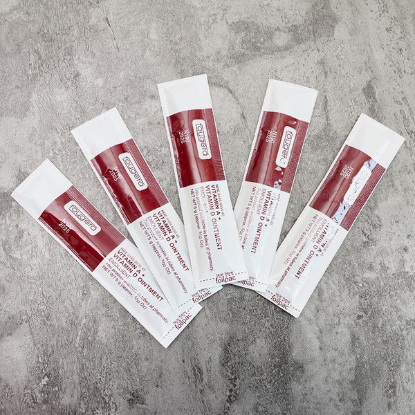 

100pcs vitamin ointment a&d anti scar tattoo aftercare cream for tattoo body art permanent makeup tattoo supplies